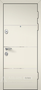 Прочная дверь для загородного дома с защитой от взлома №23 внешняя - фото