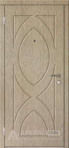 Элегантная глухая металлическая дверь №7 внутренняя - фото