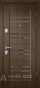 Непромерзающая термо дверь глухая №18 внешняя - фото