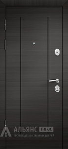 Подъездная дверь с ригельной системой защиты №48 внутренняя - фото