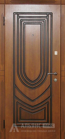 Фото 2 «Дверь в квартиру цвет темный венге №54»