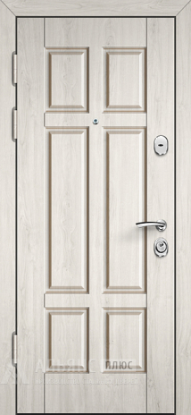 Фото 2 «Металлическая дверь в белой эмали снаружи и слоновая кость внутри №3»