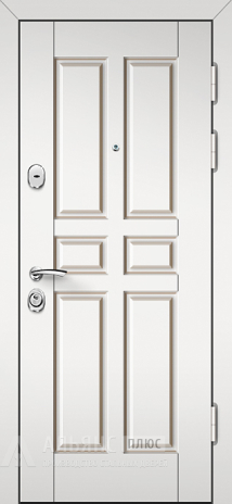 Фото «Шумоизоляционная входная дверь беленый дуб №32»